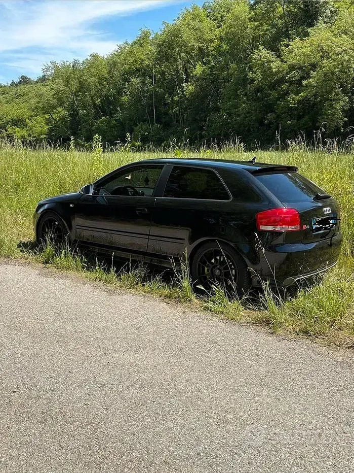 Usata Audi S3 265 CV (194 kW) 2009 Nero Utilitaria