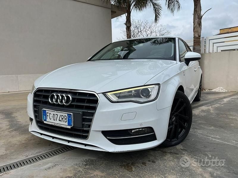 Usata Audi A3 2016 Bianco Berlina