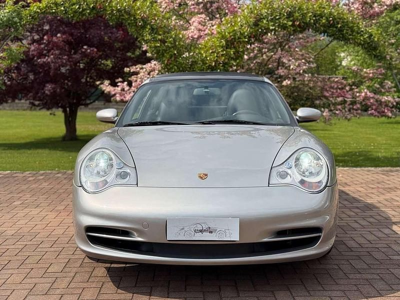 Usata Porsche 996 320 CV (235 kW) 2003 Artic silber Cabrio