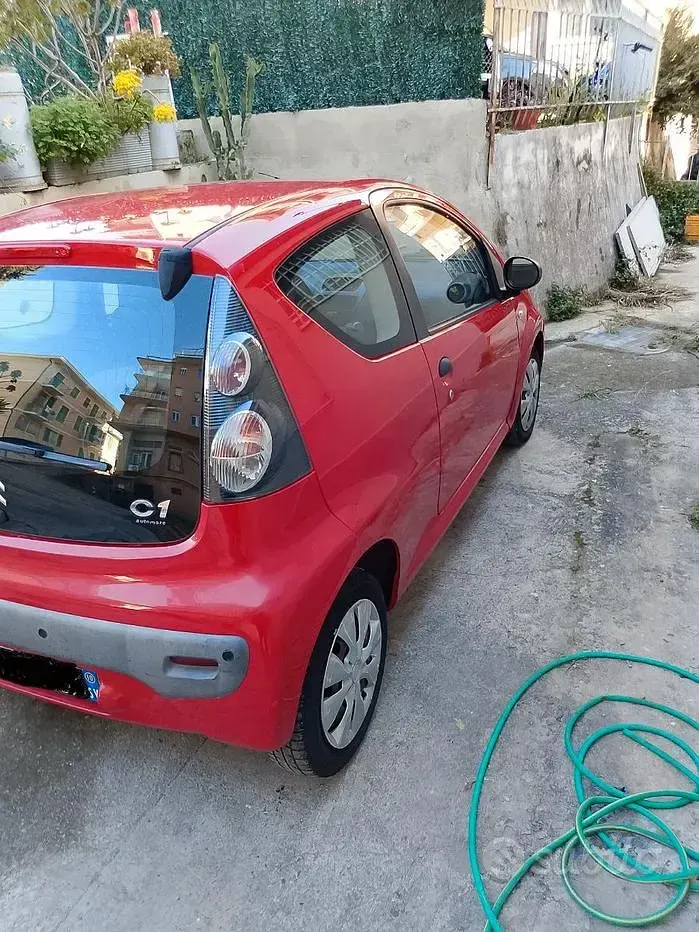Usata Citroën C1 68 CV (50 kW) 2010 Rosso Utilitaria