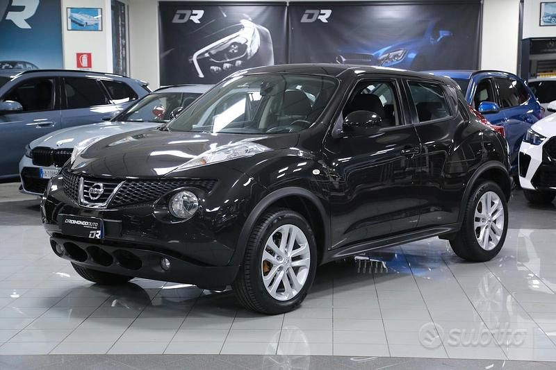 Usata Nissan Juke Acenta 110 CV (80 kW) 2014 Nero SUV