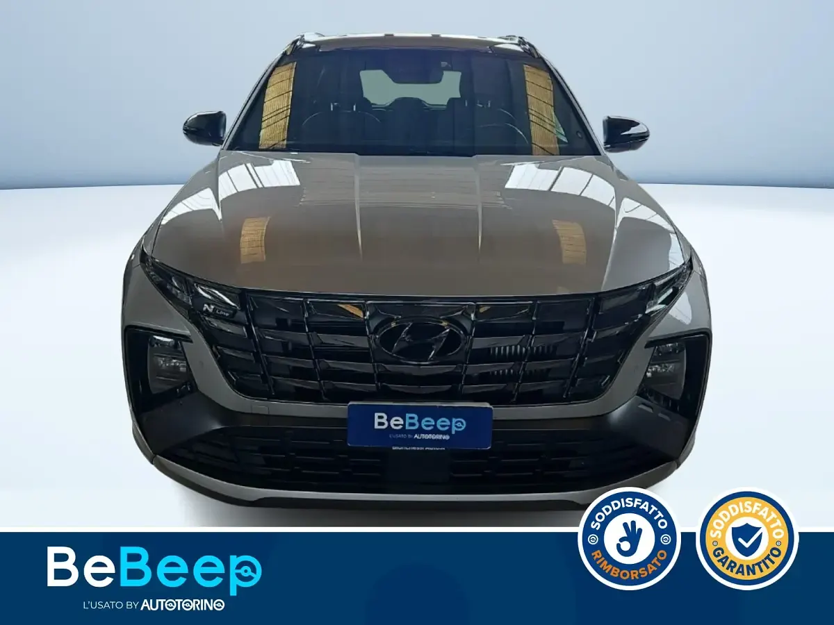 Usata Hyundai Tucson N Line 150 CV (110 kW) 2023 Grigio metallizzato SUV