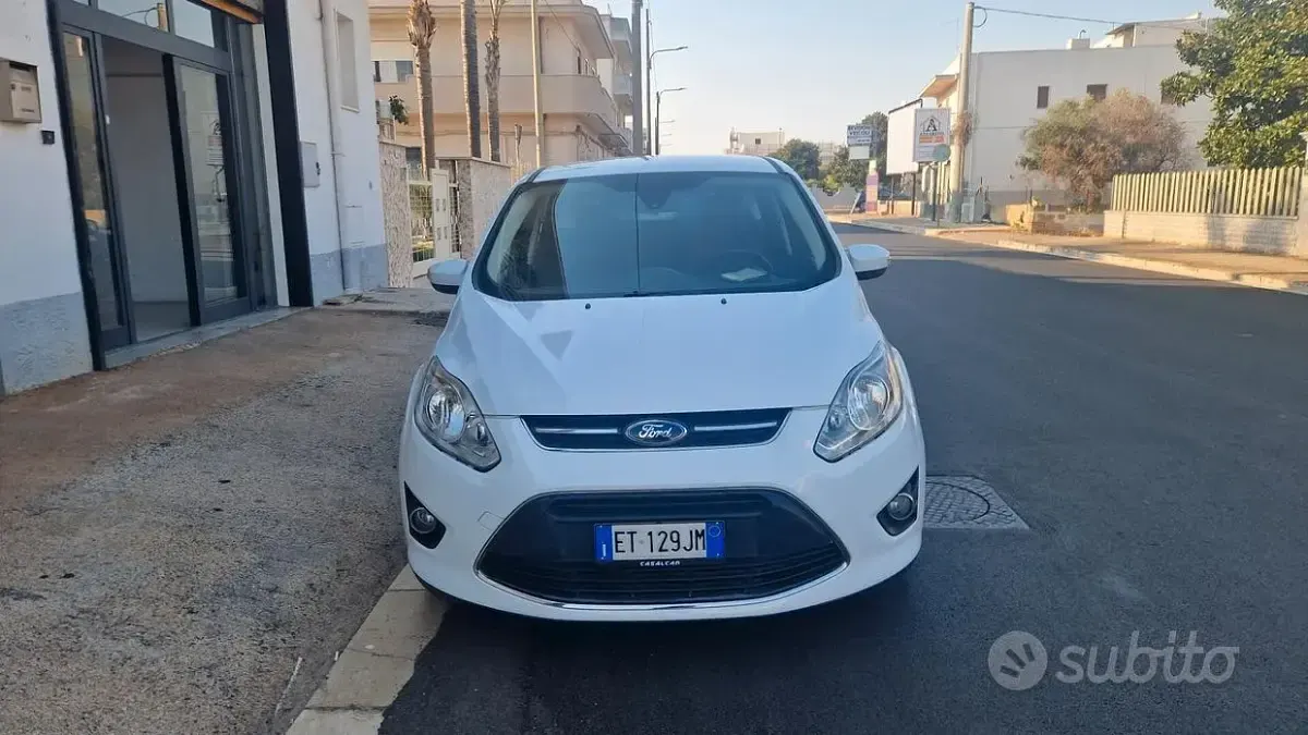 Usata Ford C-MAX 116 CV (85 kW) 2013 Bianco Monovolume