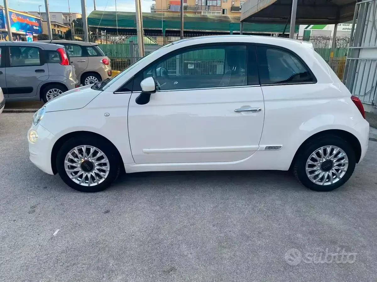 Usata Fiat 500 69 CV (50 kW) 2019 Bianco Berlina