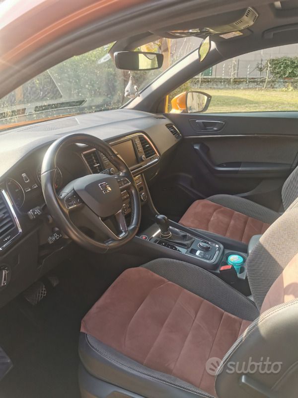 Usata Seat Ateca 4Drive 190 CV (139 kW) 2016 Arancione SUV