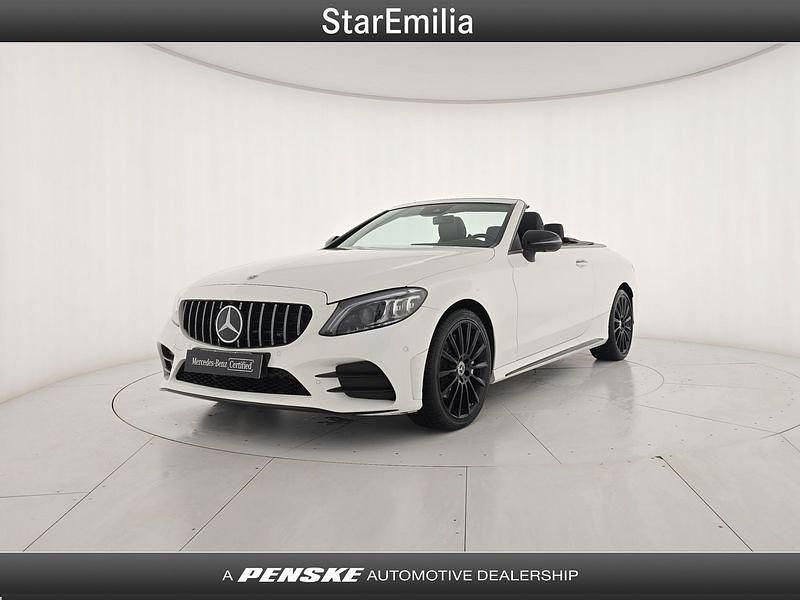 Usata Mercedes C220 Premium Plus 194 CV (142 kW) 2023 Bianco Cabrio
