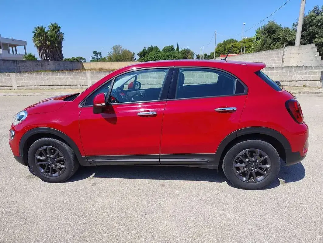 Usata Fiat 500X Lounge 120 CV (88 kW) 2019 Rosso SUV