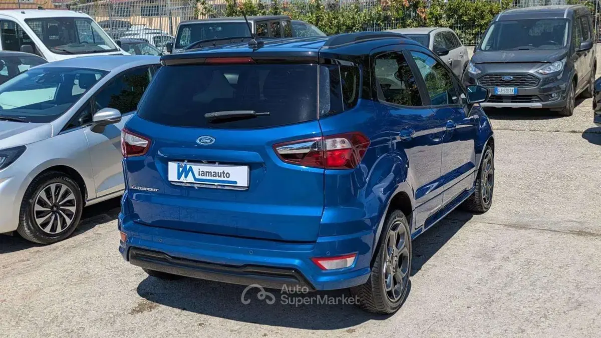 Usado Ford Ecosport 101 CV (74 kW) 2019 Azul SUV