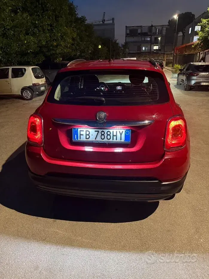 Usata Fiat 500X 95 CV (69 kW) 2016 Rosso SUV