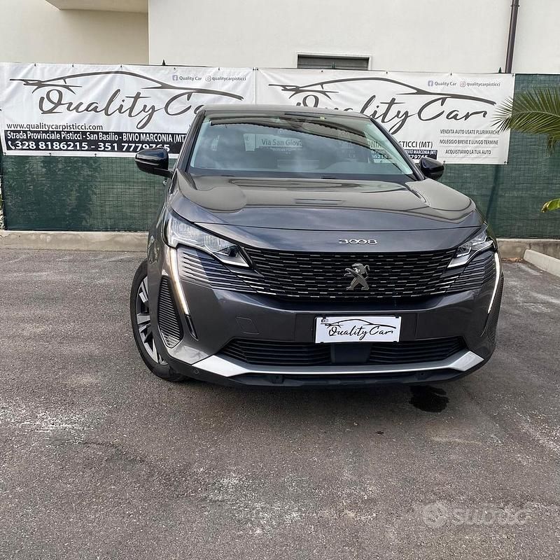 Usata Peugeot 3008 Allure 131 CV (96 kW) 2022 Grigio Berlina