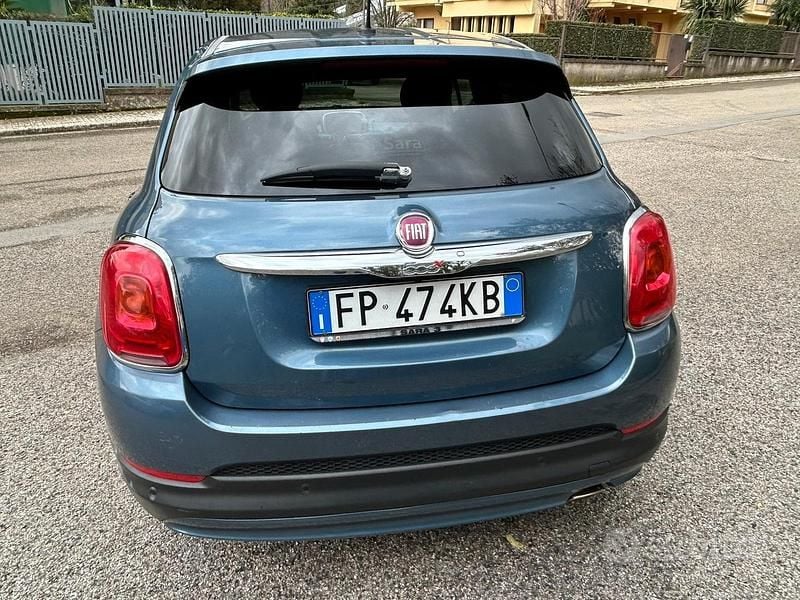 Usata Fiat 500X Lounge 95 CV (69 kW) 2018 Blu SUV