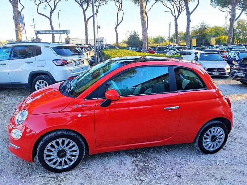 Usata Fiat 500 Dolcevita 70 CV (51 kW) 2022 Arancione Berlina