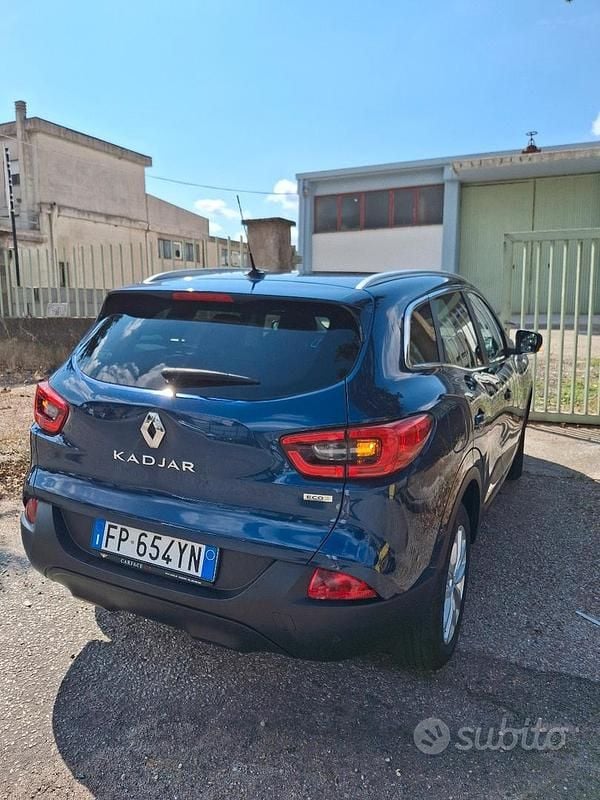 Usata Renault Kadjar 110 CV (80 kW) 2018 Blu SUV
