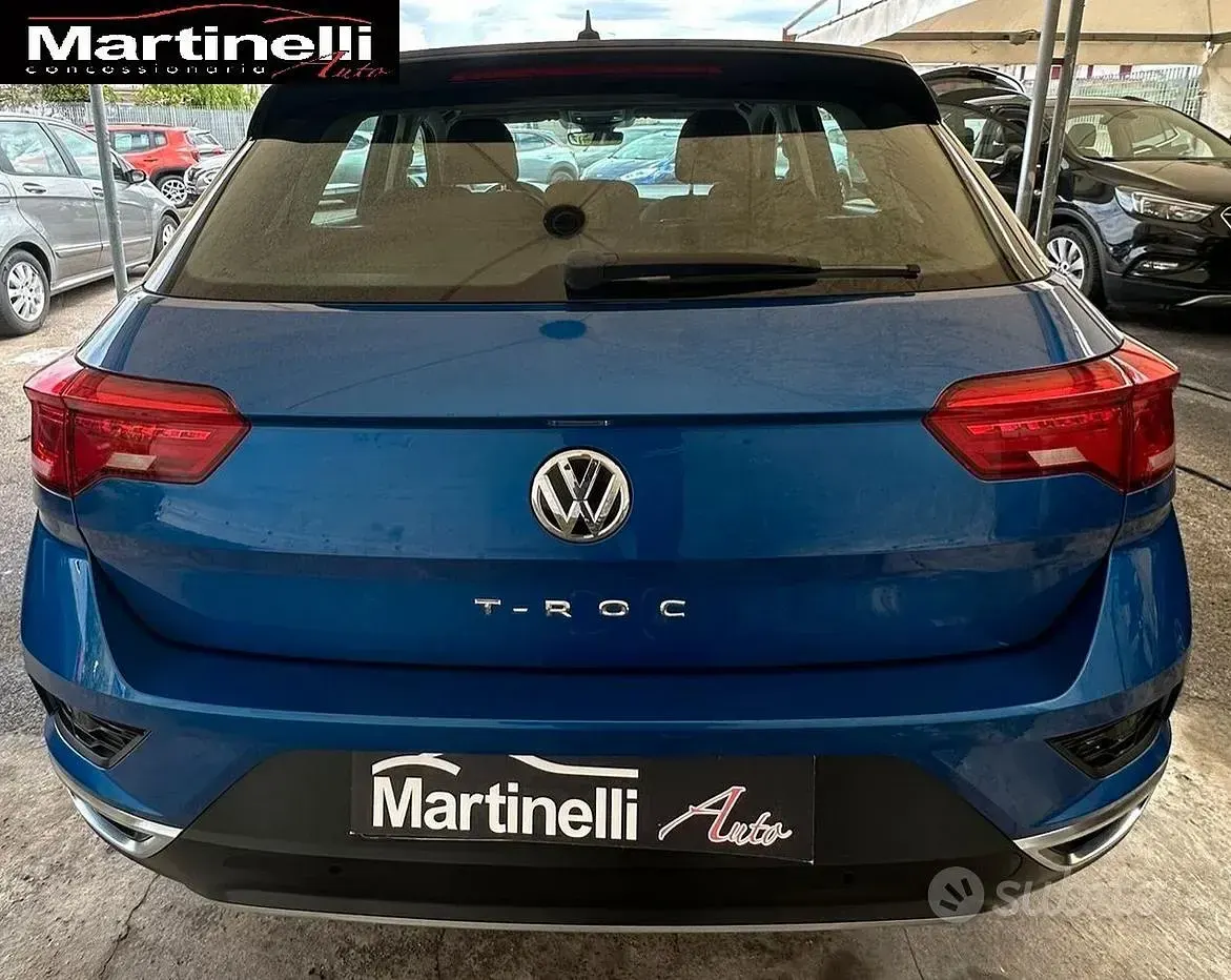 Usata VW T-Roc Advance 116 CV (85 kW) 2020 Blu SUV