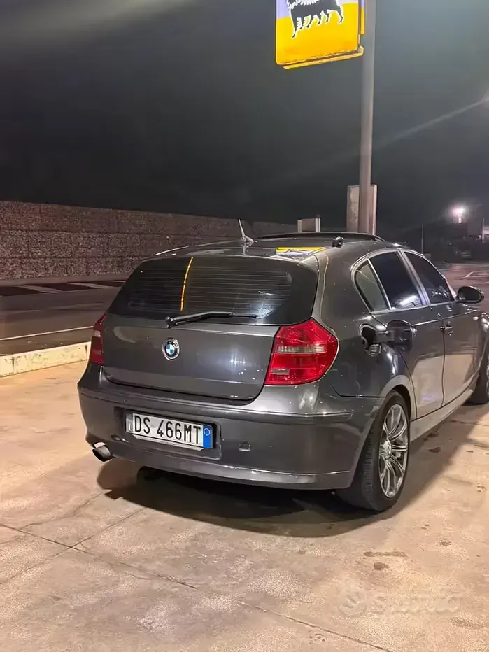 Usata BMW 120 177 CV (130 kW) 2008 Grigio Utilitaria