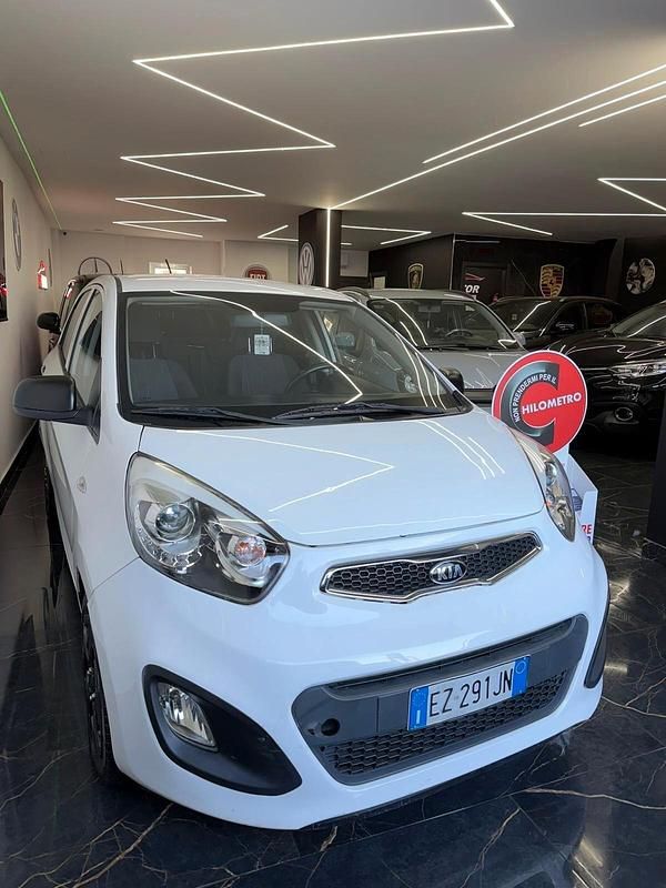 Usata Kia Picanto 68 CV (50 kW) 2015 Bianco Utilitaria