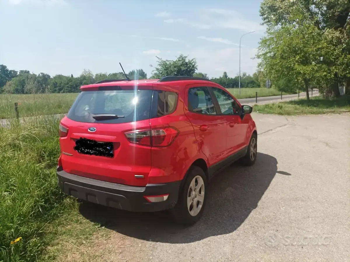 Usata Ford Ecosport 95 CV (69 kW) 2019 Rosso SUV