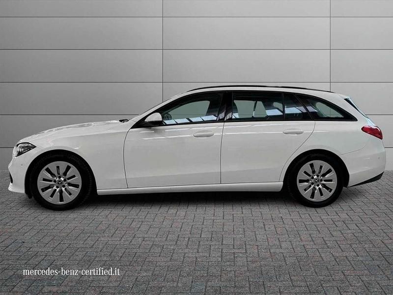 Usata Mercedes C200 Business 163 CV (119 kW) 2022 Bianco polare Station wagon