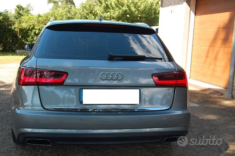 Usata Audi A6 190 CV (139 kW) 2015 Grigio Station wagon