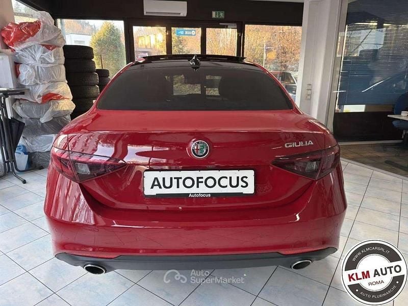 Usata Alfa Romeo Giulia Super 201 CV (147 kW) 2020 Rosso Berlina