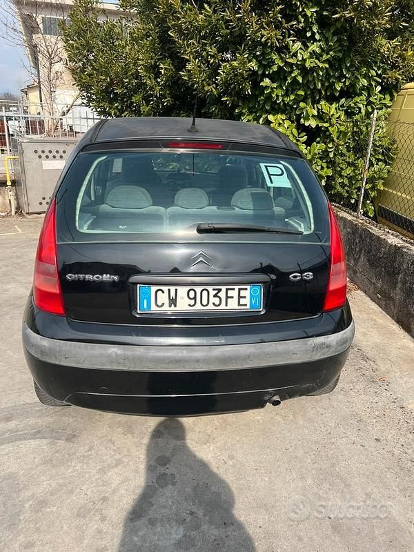 Usata Citroën C3 60 CV (44 kW) 2005 Nero Berlina