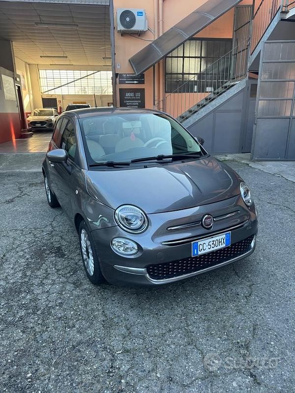 Usata Fiat 500 Lounge 69 CV (50 kW) 2019 Grigio Berlina