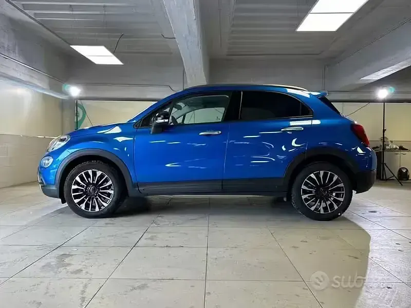 Usata Fiat 500X Cross 131 CV (96 kW) 2022 Blu SUV