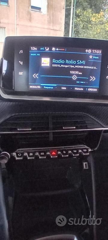 Usata Peugeot 208 Style 75 CV (55 kW) 2023 Bianco Utilitaria