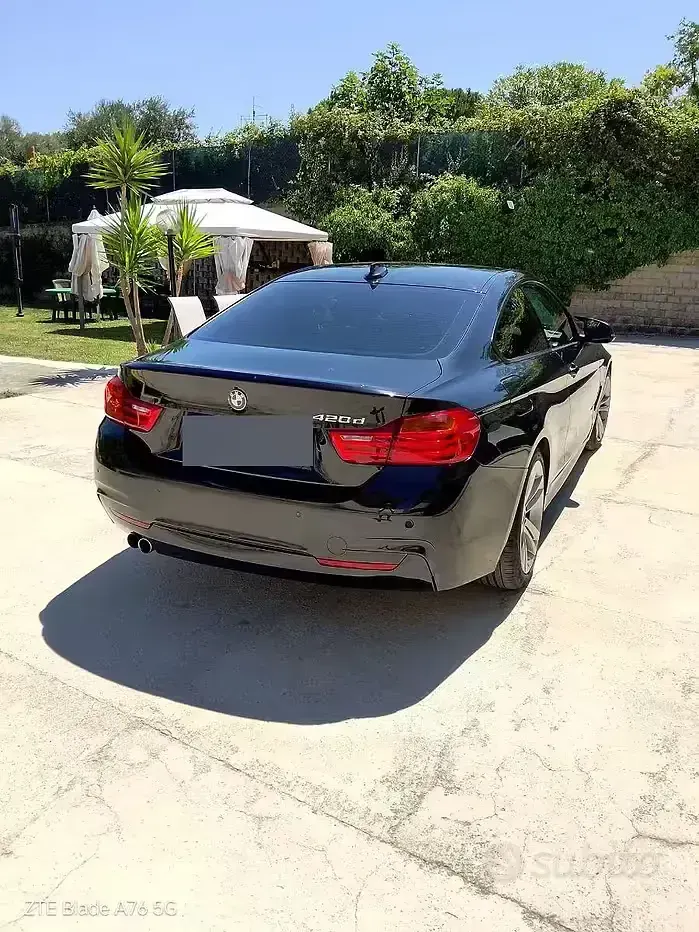 Usata BMW 420 Coupé 190 CV (139 kW) 2015 Nero Coupé