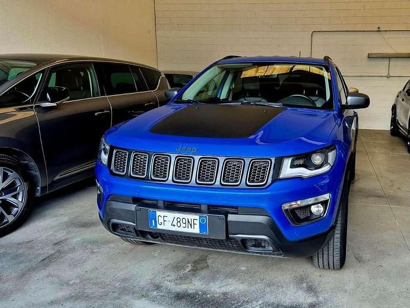 Blu/azzurro Usata 2021 Jeep Compass Trailhawk SUV | 18.500 € (Buon prezzo) - Immagine 1/4