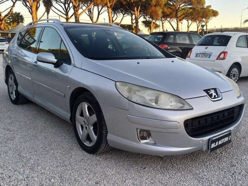 Argento Usata 2009 Peugeot 407 Premium Station wagon | 2500 € (Buon prezzo) - Immagine 1/4