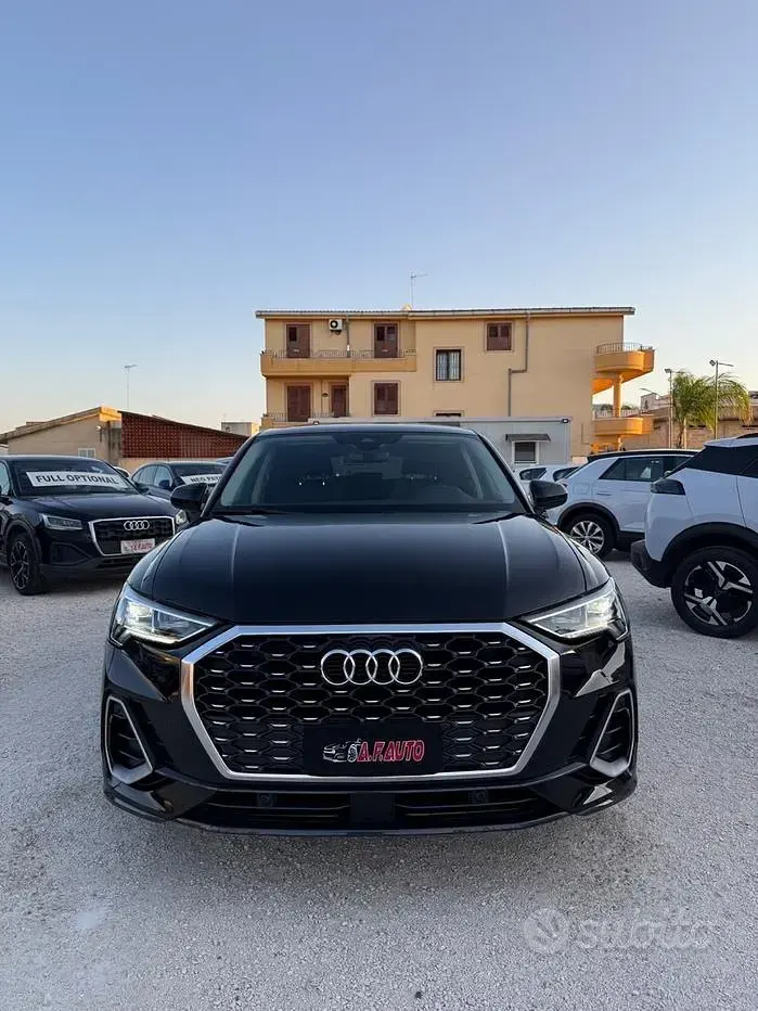 Usata Audi Q3 S-Line 150 CV (110 kW) 2021 Nero SUV