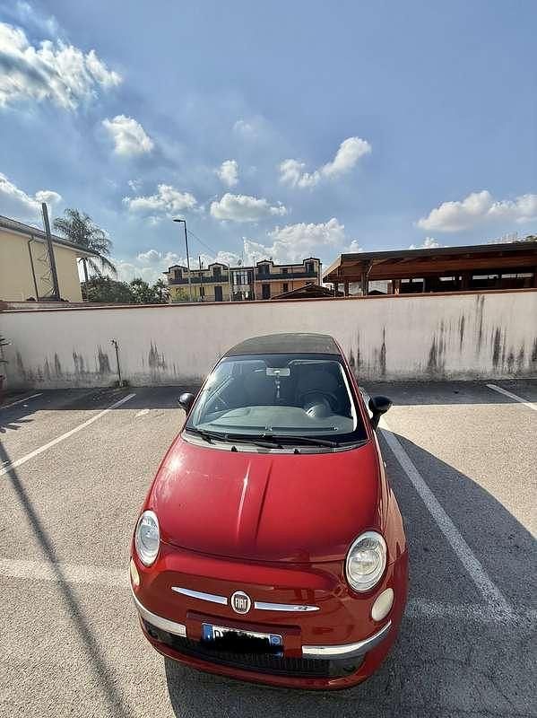 Usata Fiat 500C Lounge 69 CV (50 kW) 2010 Rosso Cabrio