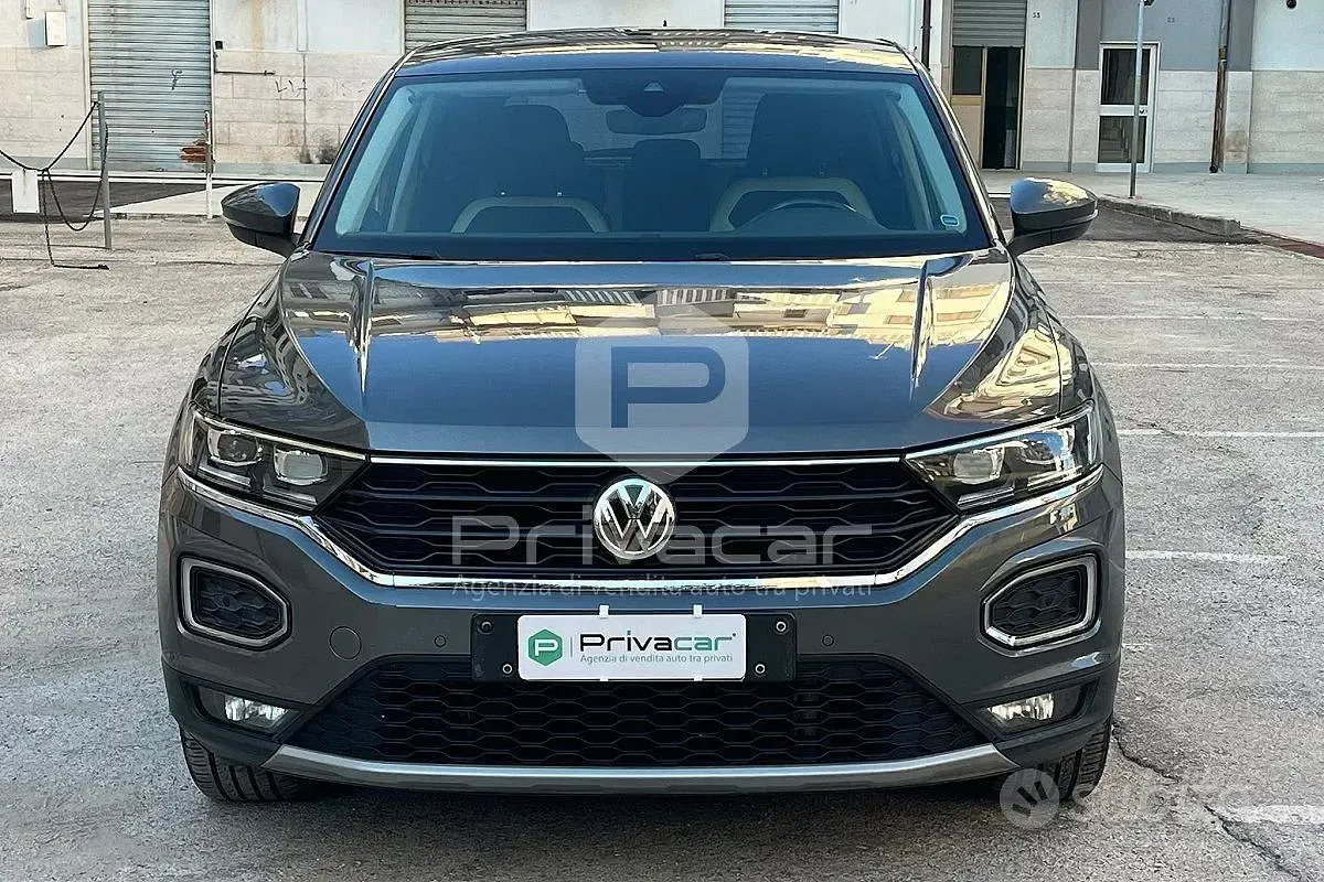 Usata VW T-Roc Advance 150 CV (110 kW) 2019 Grigio SUV