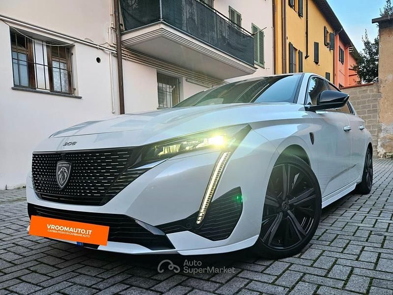 Usata Peugeot 308 181 CV (133 kW) 2022 Bianco Berlina
