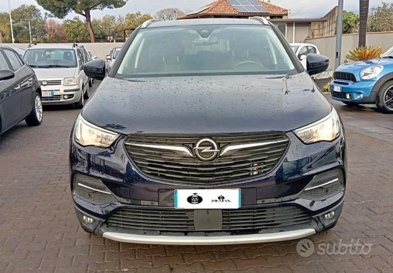 Usata Opel Grandland X 120 CV (88 kW) 2018 Blu SUV