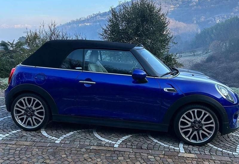 Blu/azzurro Usata 2019 Mini Cooper D Cabriolet Cabrio | 18.250 € (Ottimo prezzo) - Immagine 1/4