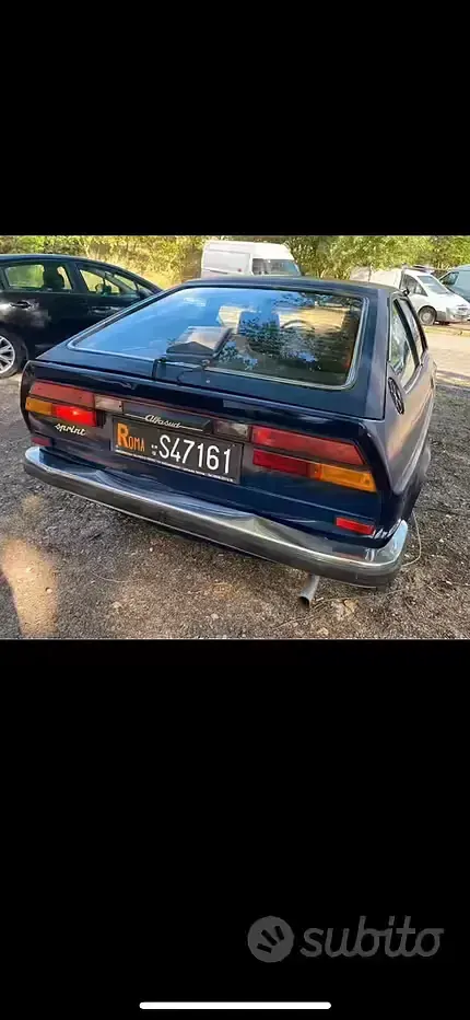 Usata Alfa Romeo Sprint Sprint 1970 Blu Coupé