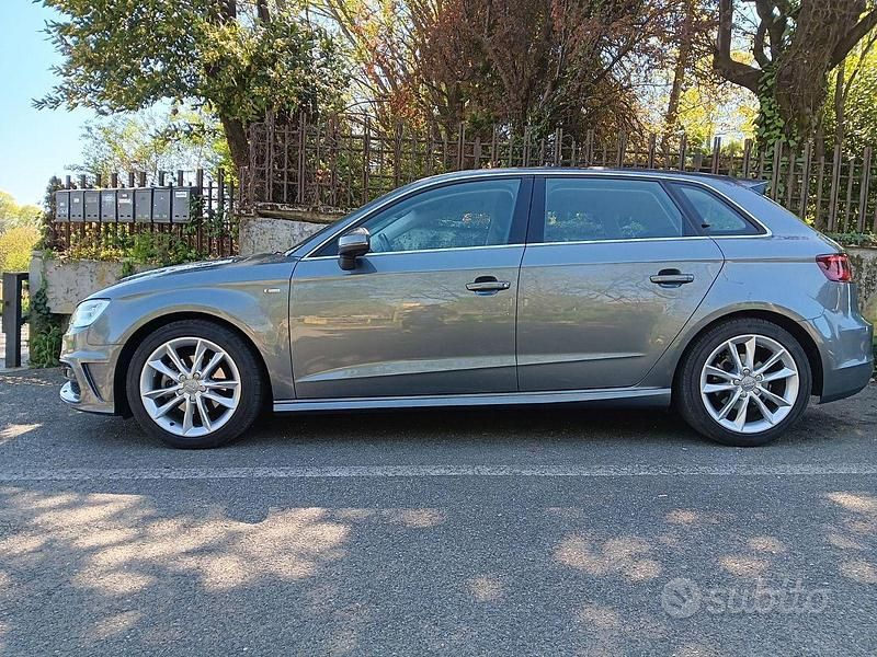 Occasion Audi A3 S-Line 110 ch (80 kW) 2016 Gris Berline