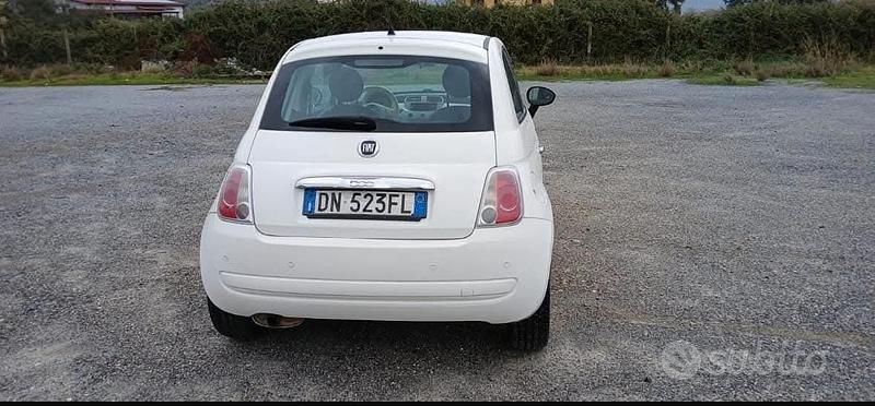Usata Fiat 500 75 CV (55 kW) 2008 Bianco Utilitaria