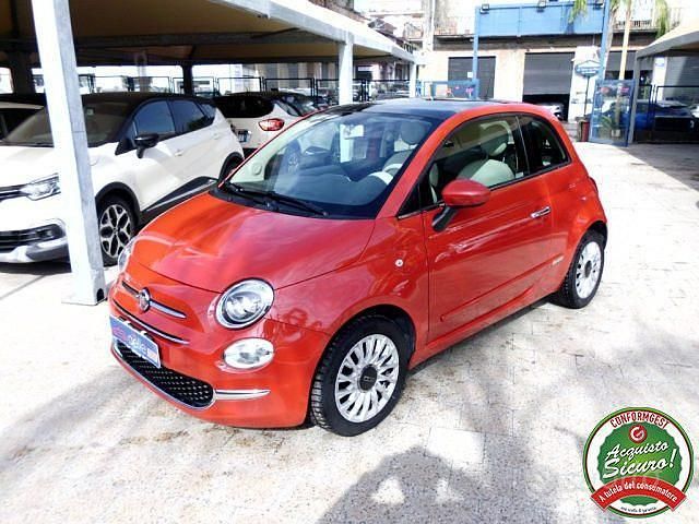 Usata Fiat 500 Lounge 69 CV (50 kW) 2017 Rosso Utilitaria