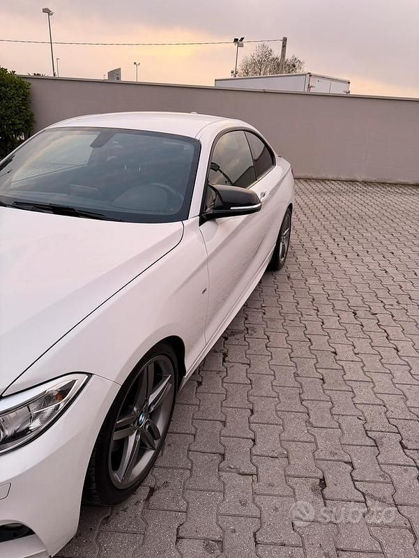 Usata BMW 220 M Sport 184 CV (135 kW) 2015 Bianco Coupé