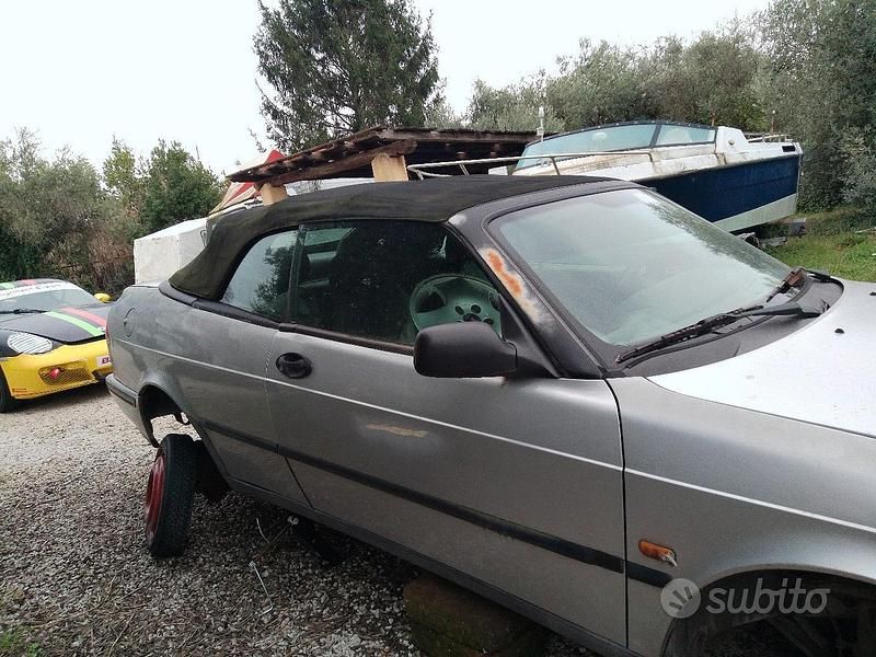 Usata Saab 9-3 Cabriolet 1998 Grigio Cabrio