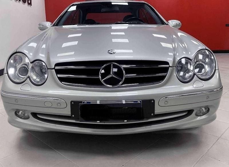 Usata Mercedes CLK500 Avantgarde 306 CV (225 kW) 2002 Argento Coupé