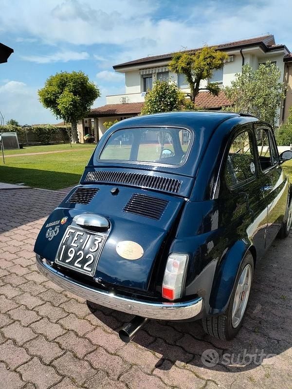 Usata Fiat 500 1970 Blu Utilitaria
