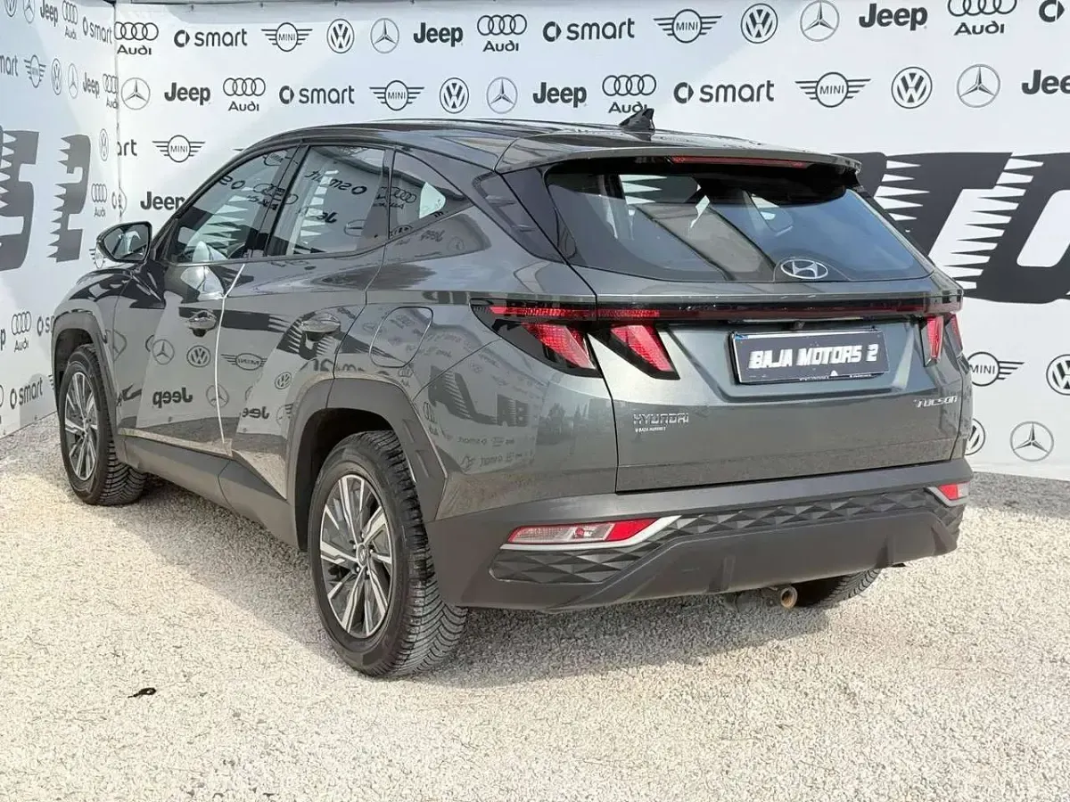 Usata Hyundai Tucson 116 CV (85 kW) 2021 British green SUV