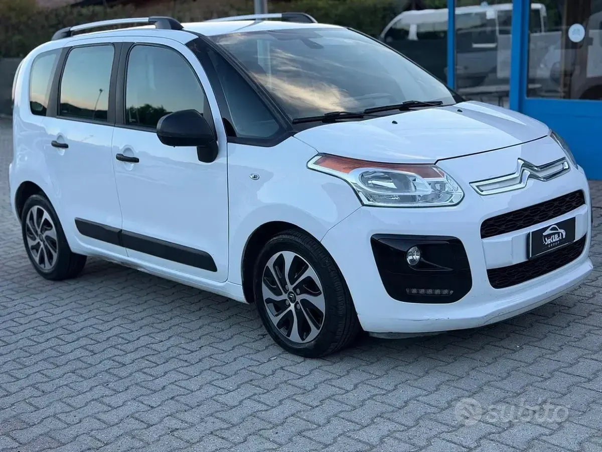 Usata Citroën C3 Picasso Exclusive 92 CV (67 kW) 2015 Bianco Monovolume