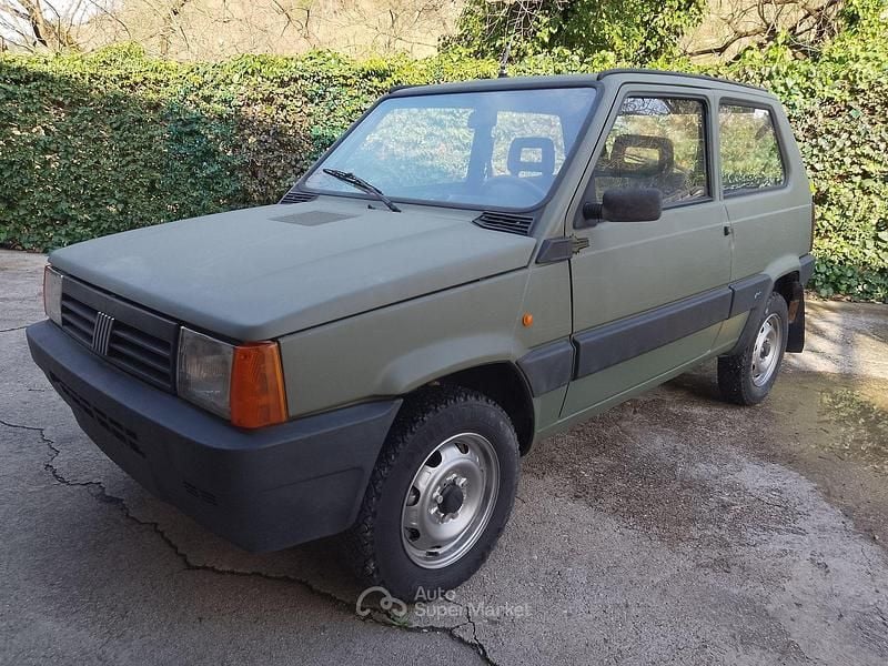 Usata Fiat Panda 4x4 54 CV (39 kW) 2002 Verde Utilitaria