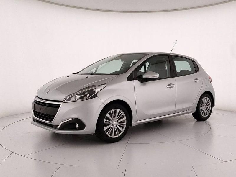Usata Peugeot 208 Allure 82 CV (60 kW) 2018 Grigio Utilitaria