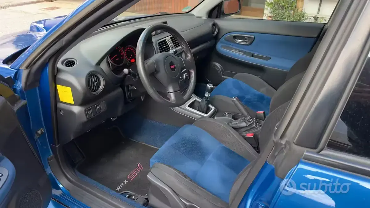 Usata Subaru Impreza 280 CV (205 kW) 2006 Blu Berlina